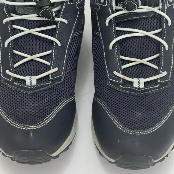 The North Face Waterproof Hiker Sneakers Men’s Size 7 Blue Sporty Athletic Shoes - Picture 4 of 14